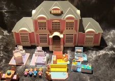 Vtg My Pretty Dollhouse 1994 Lewis Galoob Miniatures House Family Accessories