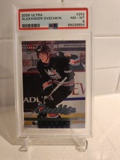 2005-06 Fleer ULTRA Alexander Ovechkin Rookie Card MINT PSA 8