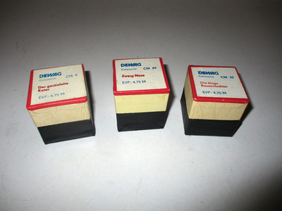 DDR Dewag - 3 Color Bildbänder - 70iger  
