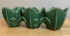 Midcentury Brush McCoy 3 Section Art Pottery Tulip Planter