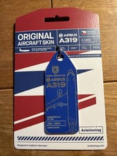Aviationtag – Airbus A319 – OK-MEL – CSA Czech Airlines – Blau