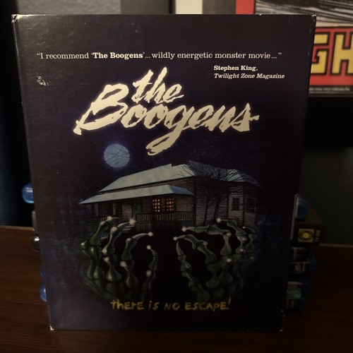 The Boogens (Blu-ray 1981) Underground Mine Monster Horror Olive Films Slipcover