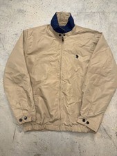 U.S. Polo Assn. Mens Khaki Micro Golf Jacket ...