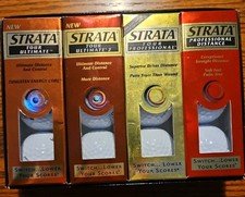 Strata Golf Balls Lot 12  Buick Scramble  Tour Ultimate/ Ultimate 2/Pro/Distance