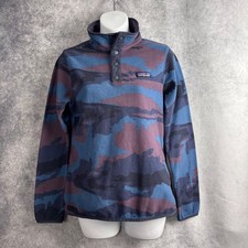 Patagonia Women's Micro D Snap T Lightweight Fleece Pullover Size Small