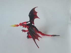 Red Dragon Figure from Lego Set 70403 Dragon Mountain, Castle Fantasy Era