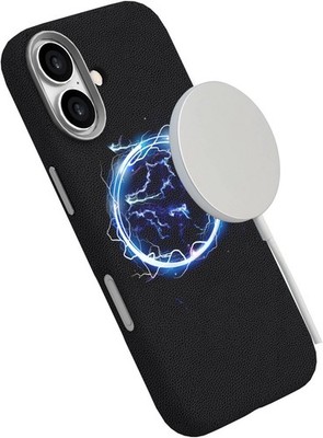 eSTUFF W129129785 ES67160027 INFINITE (GRS) VENICE iPhone  17 Black PU Leath ~E~