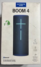 ULTIMATE EARS BOOM 4 BLUETOOTH WIRELESS PORTABLE BLUE SPEAKER Sealed