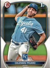 2023 Bowman Draft #BD-161 Coleman Picard