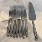 Lot of Reed and Barton Mirrorstele Knives Sterling Silver Handle 8 Piece 634 G