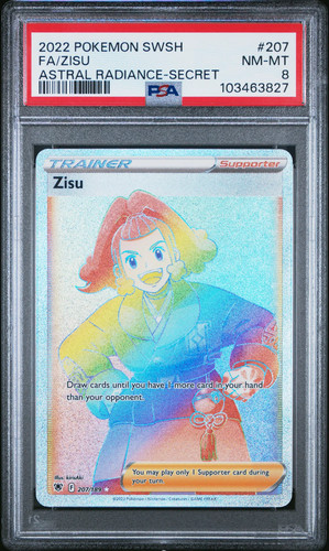 Zisu graded PSA 8 for sale on eBay