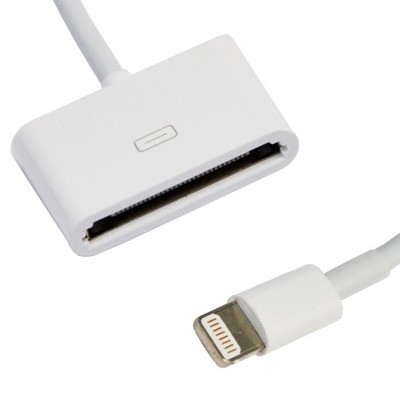 Adapter Kabel Ladekabel Datenkabel Connector für iphone 5 ipad 4 mini Weiß Kabel