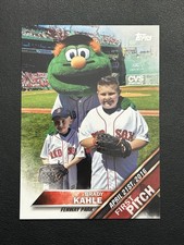 2016 Topps Update Series - First Pitch Brady Kahle #FP-4 - Boston Red Sox