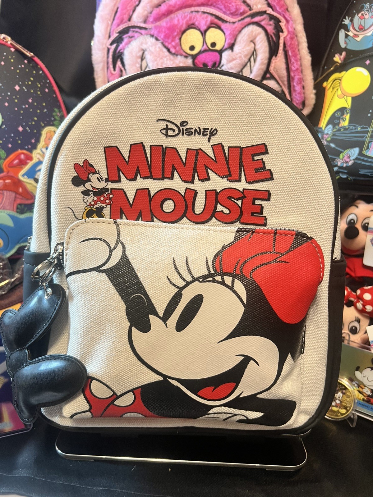 Disney Minnie Mouse Classic Canvas Style  Mini  Backpack