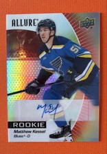 2023-24 Upper Deck Allure - Rookies Matthew Kessel #124 Red Rainbow...
