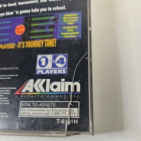 College Slam Basketball (Sega Saturn) w/ Reg - Tested - Authentic