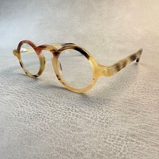 Men Eyewear Unique Vintage Round Handmade Horn Reading Glasses Eyeglass Frames