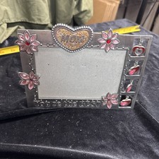Mom you re the best 4 x 6 picture frame flowers hearts pewter
