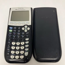 Texas Instruments TI-84 Plus Graphing Calculator w/ Slipcover Tested