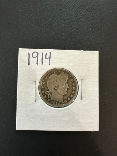 1914 Barber Quarter - Very Fine