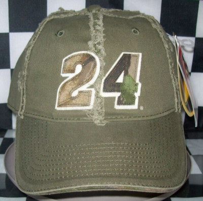 JEFF GORDON / WILLIAM BYRON #24 CHASE AUTHENTIC NASCAR RACING HAT
