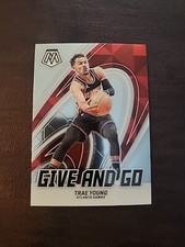 2023-24 Panini Basketball NBA Mosaic Give and Go Atlanta Hawks Trae Young F9