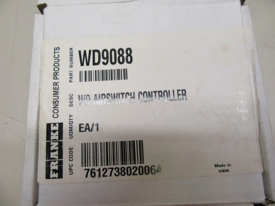 Franke SAFPAC17-950 controlador plug-in de eliminação de resíduos para uso interruptor de ar WD9088 - Imagem 4 de 4
