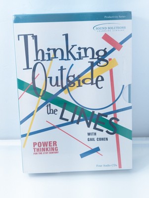 Gail Cohen Thinking Outside The Lines Power Thinking 4-Disc Audio CD Set 2001