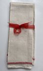 Two antique Linennhand towels 16 x 31”, 1920s