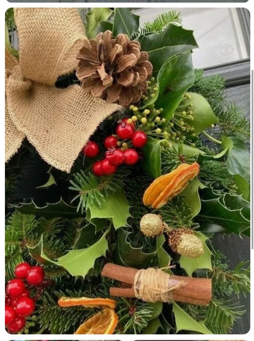 CHRISTMAS WREATH MAKING KIT DIY WREATH KIT MAKE YOUR OWN DOOR WREATH ...