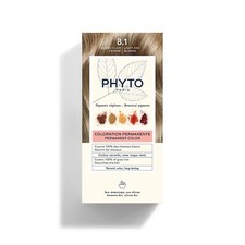 Phyto Hair Color Kit 8.1 Light Ash Blonde Ammonia Free Coloring