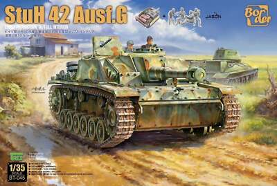 Border Models BT-045 1:35 StuH 42 Ausf.G frühe Version mit kompletter Innenausstattung