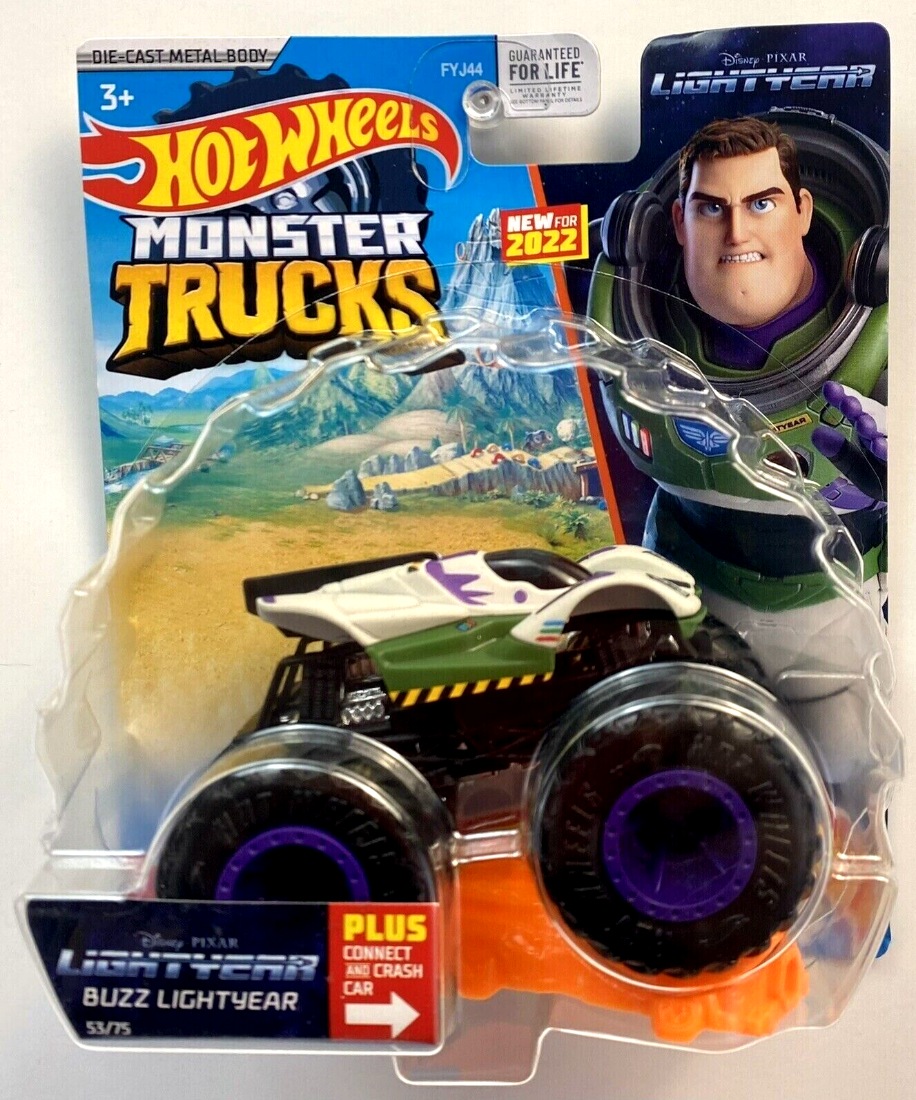 Hot Wheels Básico 1:64 Monster Trucks - Bumerang Brinquedos