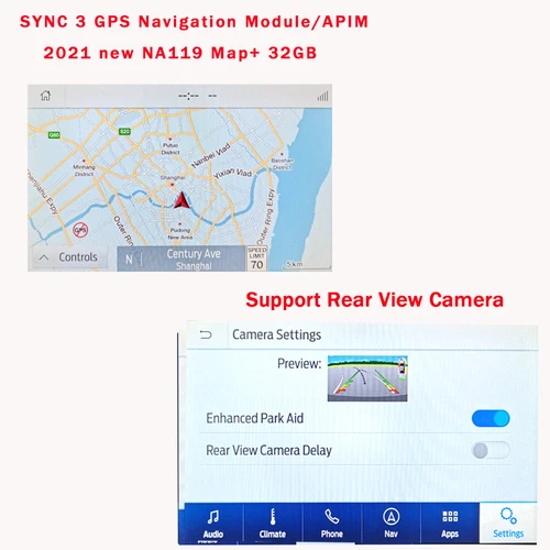 Sync 3 APIM Module Upgrade NA220 MAP Carplay Android Auto Navi For Ford Lincoln - Picture 11 of 11