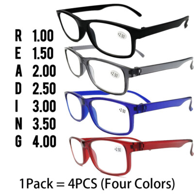 Reading Glasses Blue Light Blocking Readers Lightweight Full Frame Eyeglasses