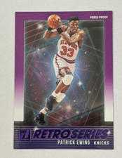 2021-22 Panini Donruss Retro Series Press Proof #24 Patrick Ewing New York