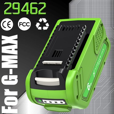 NEU 40V 6.0Ah Für Greenworks G-MAX 40V Akku 29462 29472 29252 Li-Ion batterie DE