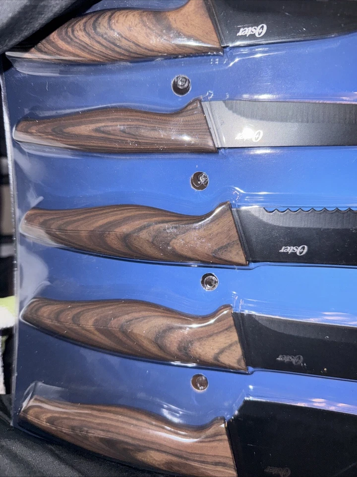 Juego de cubiertos de cuchillos Oster de acero inoxidable de 5 piezas nuevo Foto 4 de 4