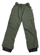 Burton Snow Pants Women Small Formula Cargo Ski Snowboard Olive Green
