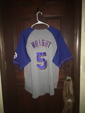 Mens Nike Sz XL DAVID WRIGHT Mets MLB Baseball Jersey STITCHED
