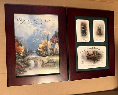 Thomas Kinkade Inspirational Photo Frame-Bifold