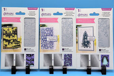 Crafters Companion Double-Sided Create-a-Card Die  tree, snowflake, little town