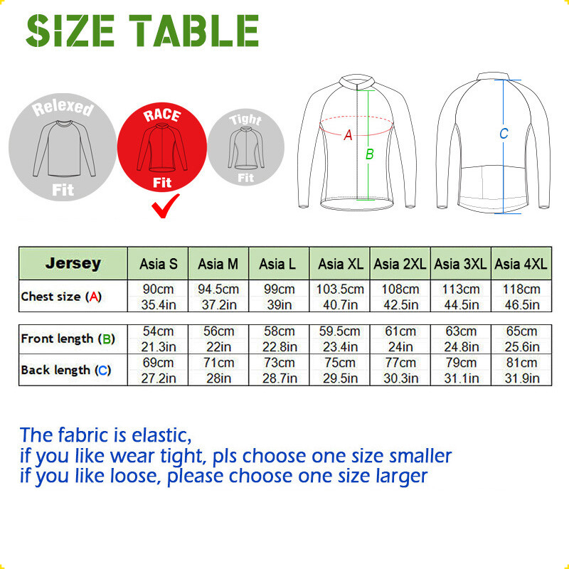 Cycling Jacket Black Team Jersey Bike Motocross MTB Shirt Long Wear Clothes  Top