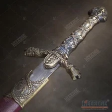 15.5" Sir Lancelot Medieval Dagger with Stainless Steel Blade