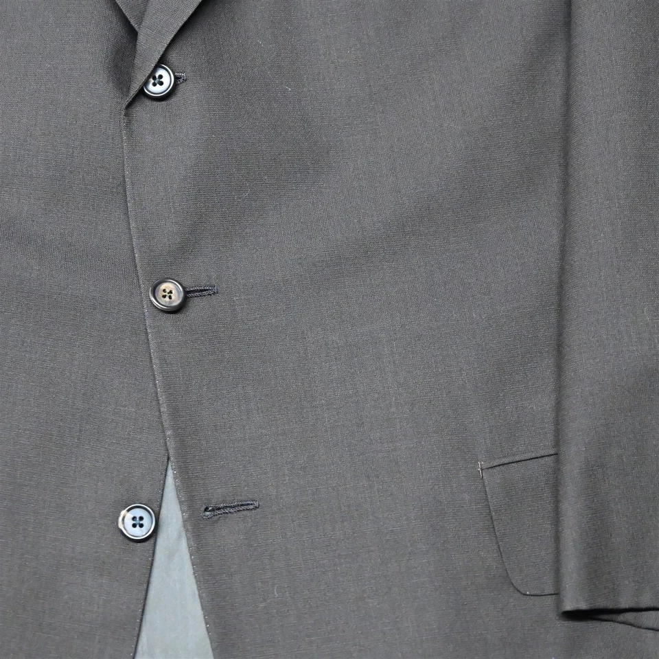 Blazer Traje Chaqueta Abrigo Deportivo Oxxford Clothes 44T 44L Marrón Lana Para Hombre Foto 3 de 4