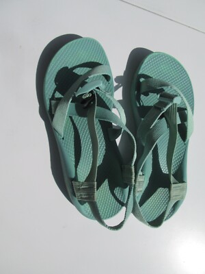 Chaco Z Sport Sandals women's 9 US Aqua Teal Sky Blue water shoes 40 EU, 7 UK