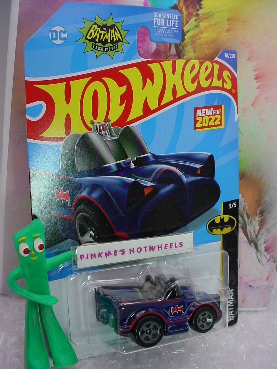 2022 Hot Wheels CLASSIC TV SERIES BATMOBILE #78 blue;red;Tooned