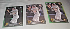 (3) 2018 Bowman Chrome Prospects WILL CRAIG  GREEN REF/GREEN PAPER/SILVER BDC39