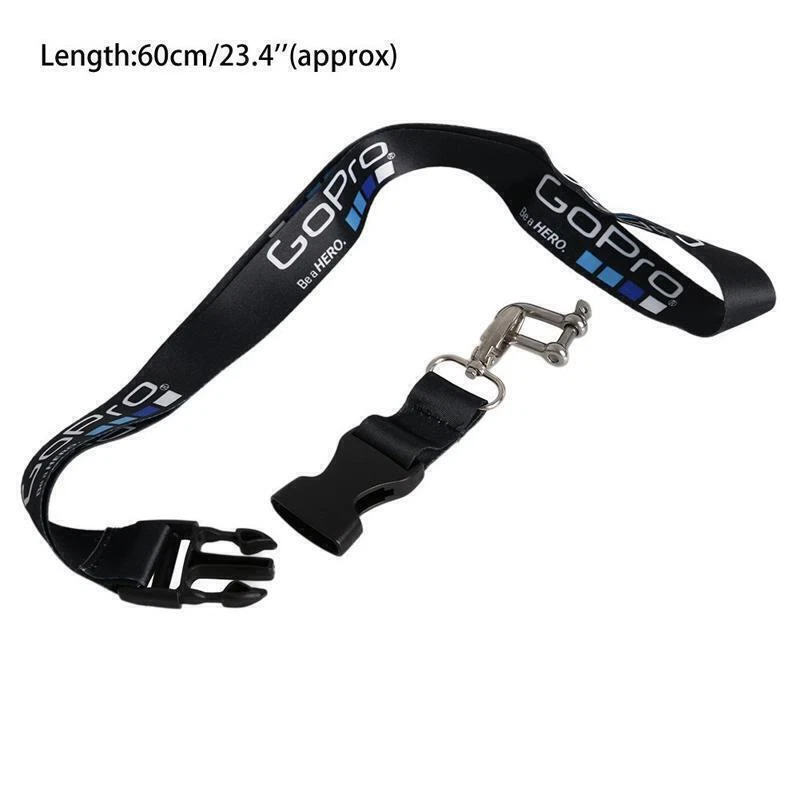 Neck Strap Lanyard Quick-released For Gopro Hero 9 8 7 Sjcam Camera Housing 60cm - Image 2 of 4