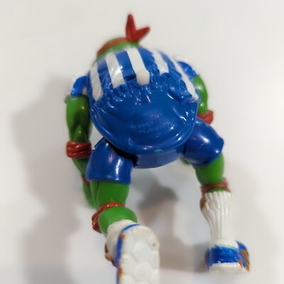 Figurine Tortues Ninja Shell Kickin' Raph 1991 - Playmates - Occasion En Parfait état Sans Boîte